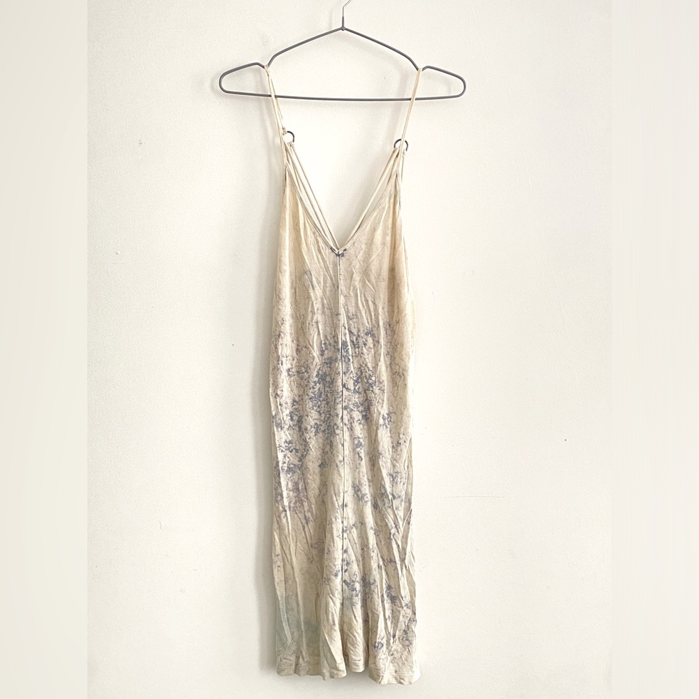 Distressed Tie-Dye Mini Dress Garage Size Small